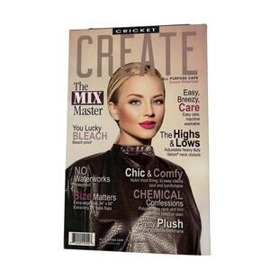 Cricket Create Hair Salon All Purpose Cape Styling Bleachproof New